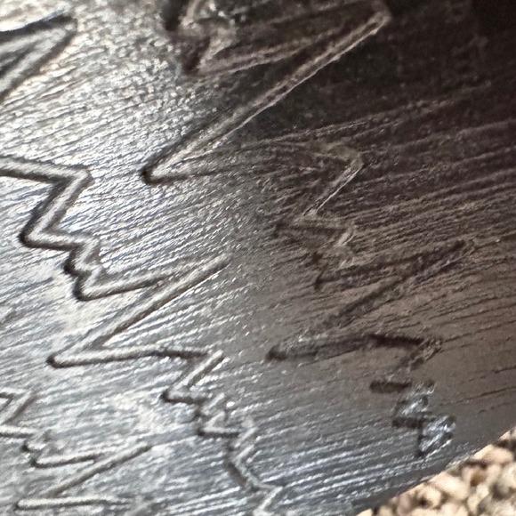 Bonavi Studded Slides zipper edges Slip On Sandals Black Size 38 Turkey 7.5 US - Picture 7 of 16